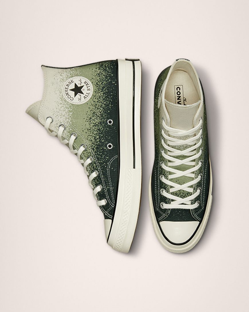 Tenisky Vysoke Converse Chuck 70 Scatter Dye Panske Čierne | SK UZYA115